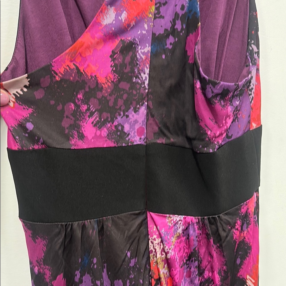 Trina Turk Elegant Multicolor halter pink Dress 4 - Picture 6 of 7